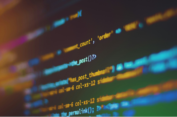 Computerscherm met informatie
